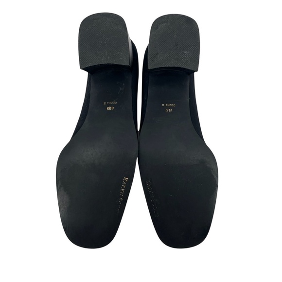 KAREN SCOTT DEIDRE II Navy Blue Block Heels Size 8 1/2 Women’s - Picture 7 of 11